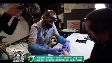 Empresa começa a vender implantes corporais que possibilitam pagamentos por aproximação