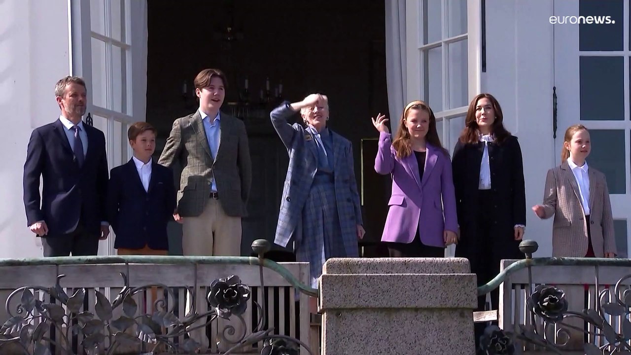 'Hurra' - Königin Margrethe II von Dänemark feiert Geburtstag