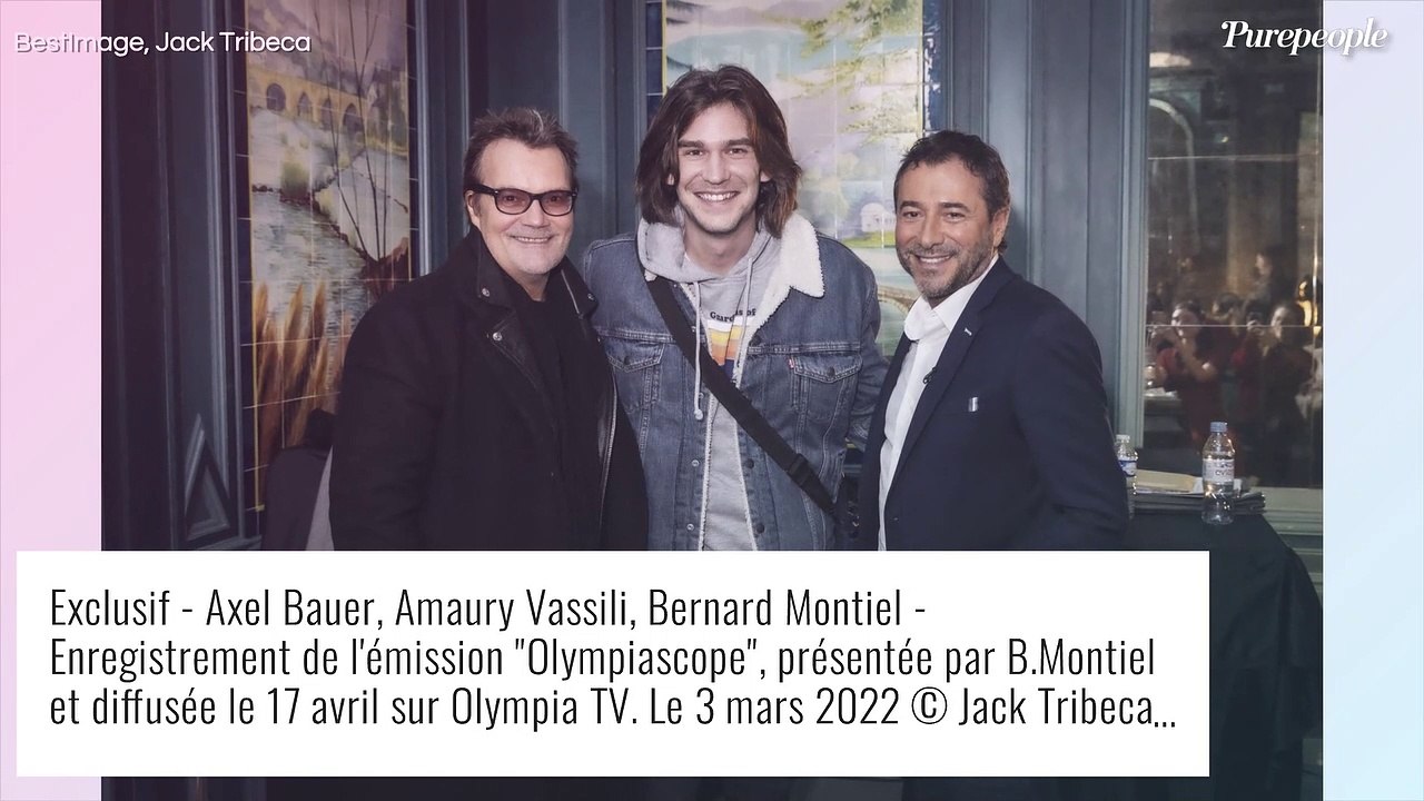 Axel Bauer face à Bernard Montiel pour rendre un bel hommage à Christophe