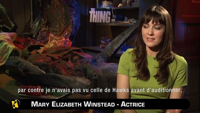 Eric Christian Olsen, Matthijs van Heijningen Jr., Mary Elizabeth Winstead Interview : The Thing
