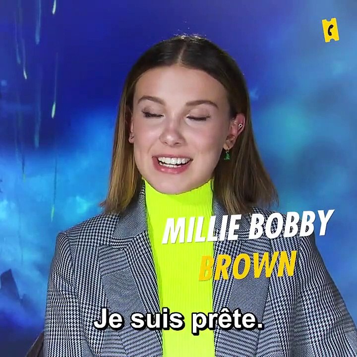 Godzilla 2 : l'interview Peur/Pas Peur de Millie Bobby Brown