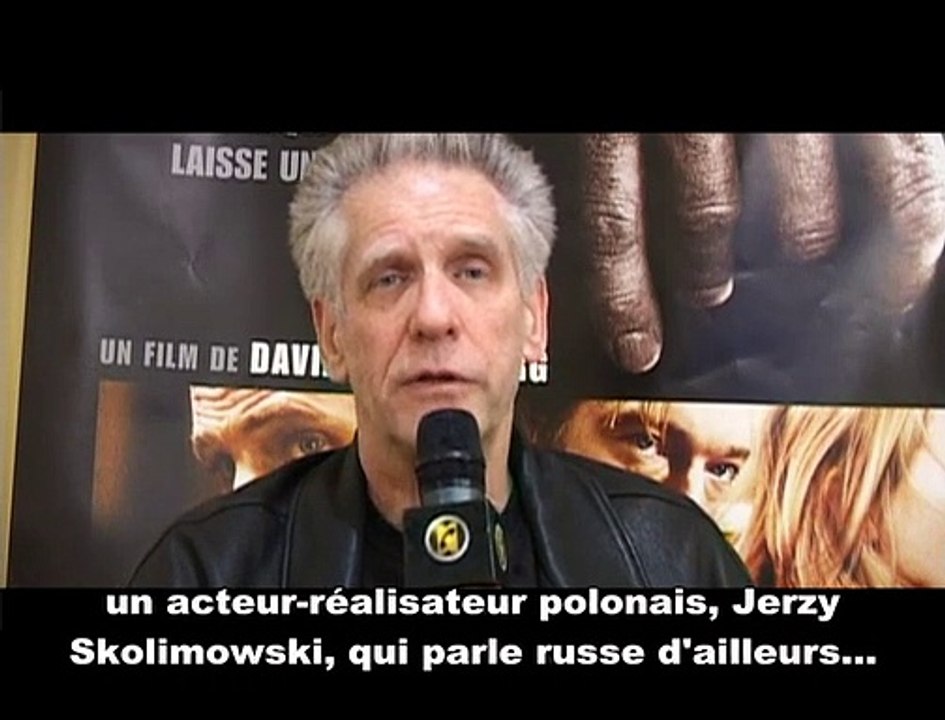 David Cronenberg Interview 4: Les Promesses de l'ombre