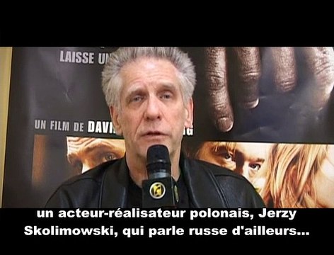 David Cronenberg Interview 4: Les Promesses de l'ombre