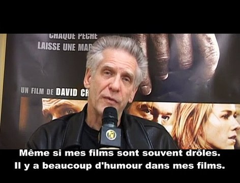 David Cronenberg Interview 29/10/2007