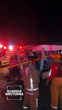 “Live“ Cuatro personas lesionadas tras choque múltiple en carretera a El Salto