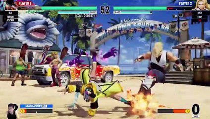 (PS4) The King of Fighters XV - 29 - Team Rival - Lv 4 Hard pt1