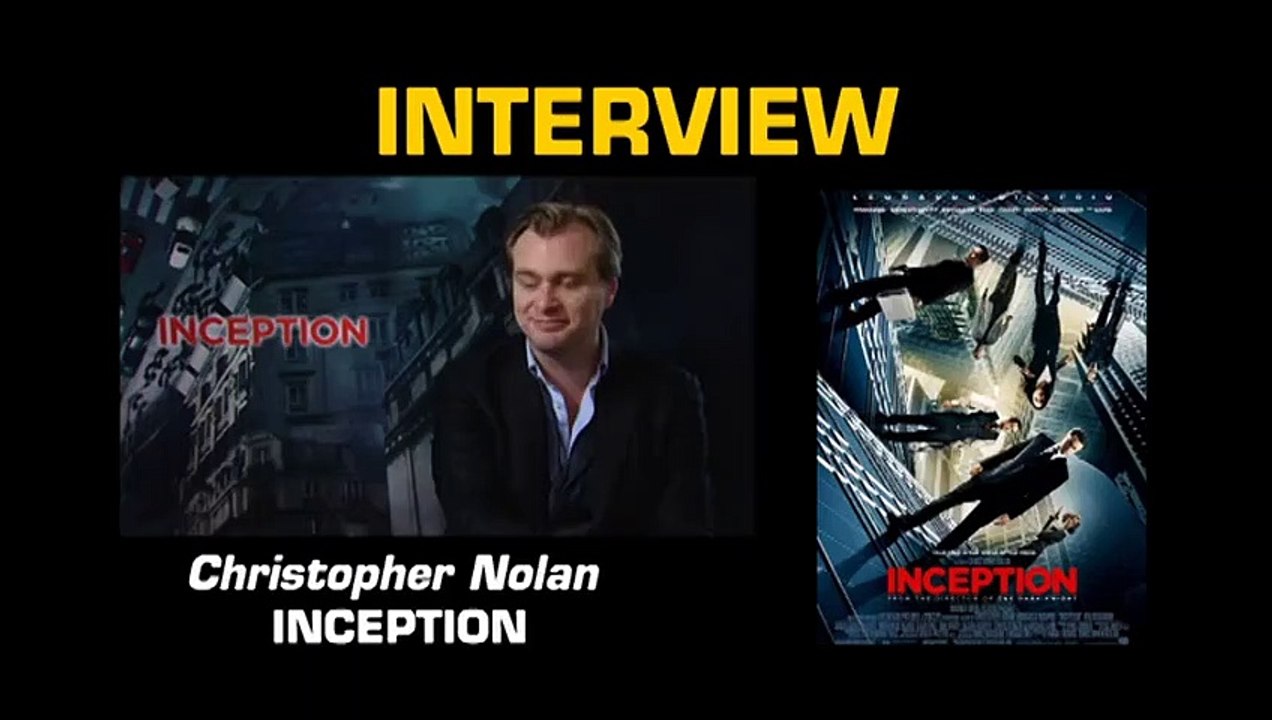 Christopher Nolan Interview : Inception