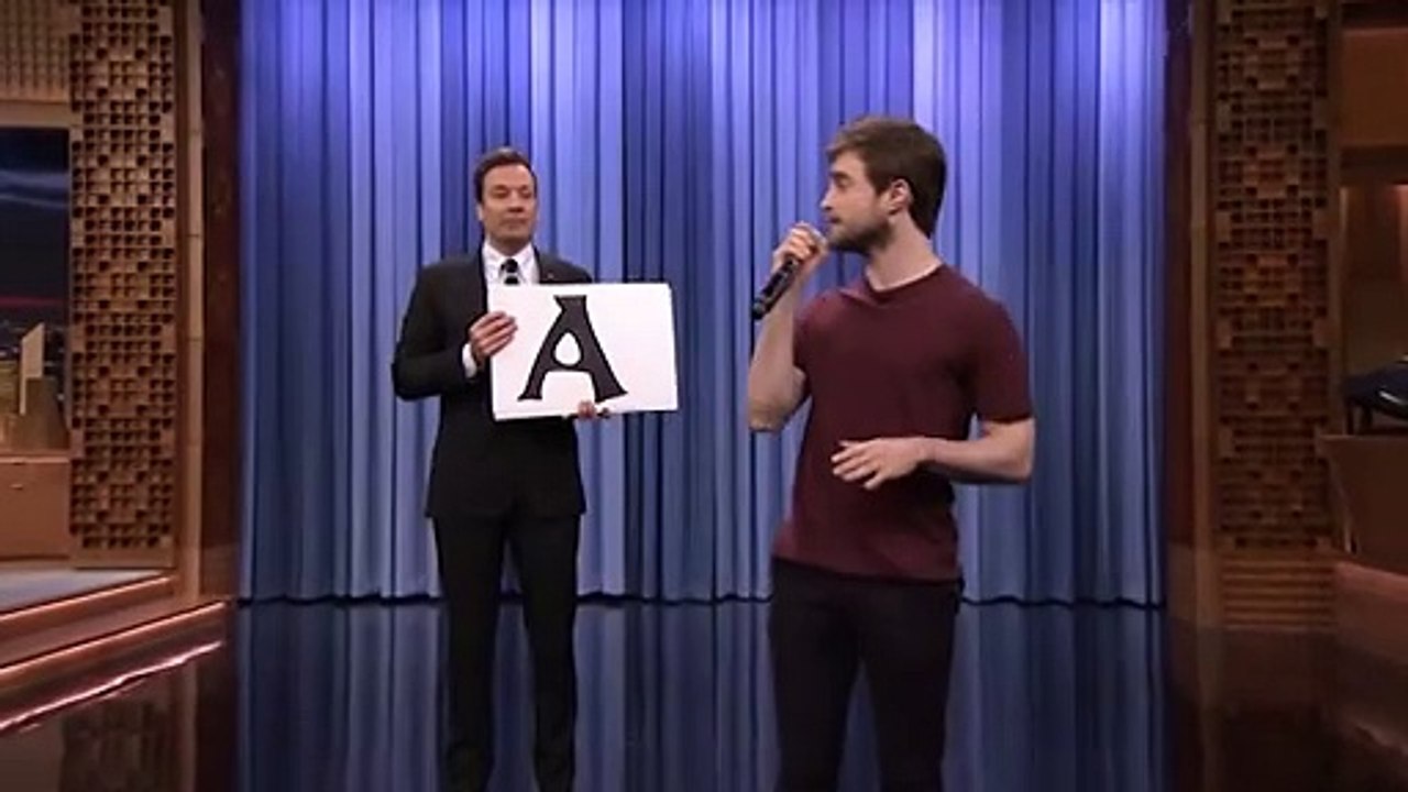 Daniel Radcliffe super rappeur chez Jimmy Fallon !