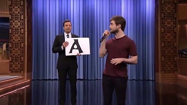 Daniel Radcliffe super rappeur chez Jimmy Fallon !