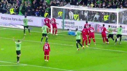 Los cinco mejores goles del Real Betis en la Copa del Rey 21/22