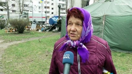 Ukraine : la population reçoit de l'aide de l'étranger mais aussi de l'intérieur du pays