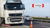 Imagini Captate cu camera de Bord din Camion - Dash Cam