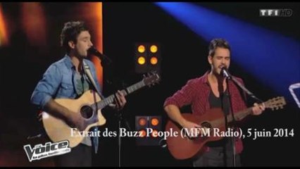 Les Fréro Delavega parlent de leur salaire sur The Voice