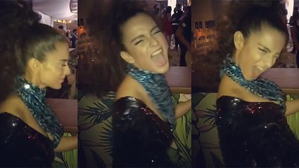 Kangana Ranaut का Party में अजीब हरकतें करते हुई Video Viral । Boldsky