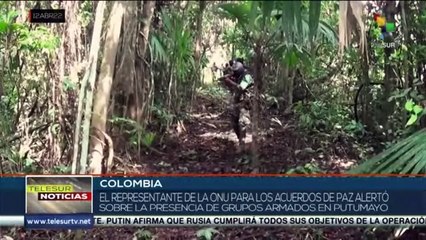 Colombia: Representante de ONU para Acuerdos de Paz alertó sobre grupos armados en Putumayo