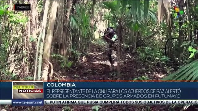 Colombia: Representante de ONU para Acuerdos de Paz alertó sobre grupos armados en Putumayo