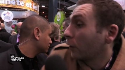 Un journaliste de Canal+ violemment écarté par le service de sécurité de Marine Le Pen