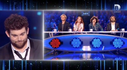 Kevin (Nouvelle Star) découvre les couleurs du jury