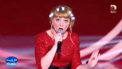 Luce terriblement amincie sur le plateau de Nouvelle Star fête Noël