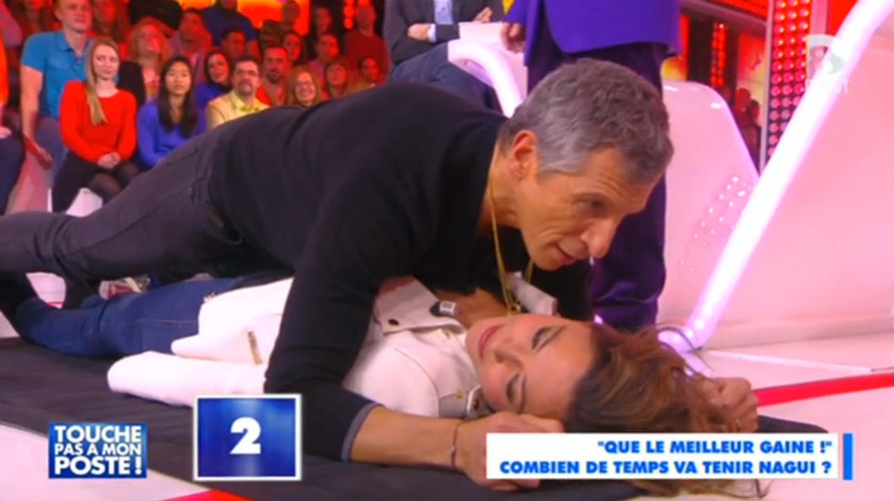 Touche pas à mon poste : Mais que fait Nagui sur Sandrine Quétier ?