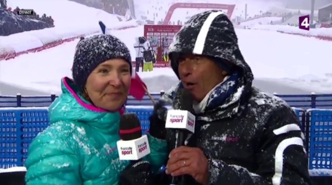 Mondiaux de ski : Gérard Holtz en larmes après la victoire de Jean-Baptiste Grange