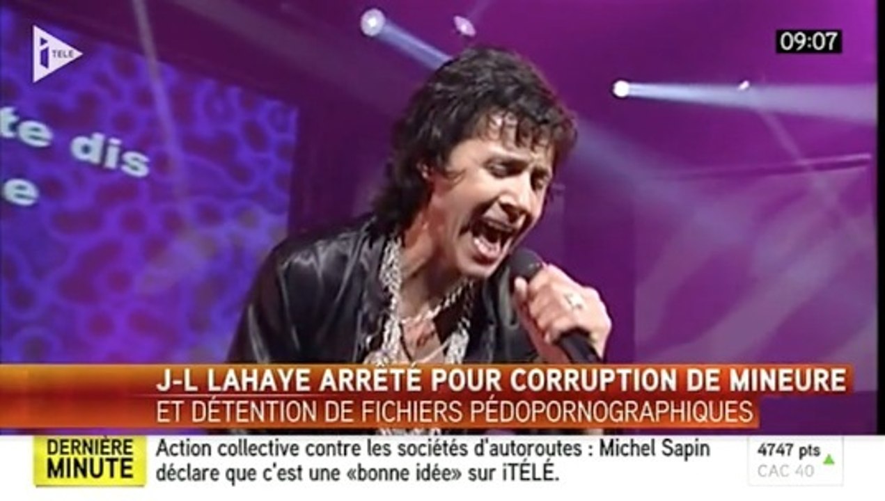 Jean-Luc Lahaye a été arrêté pour corruption de mineure et détention d'images pédopornographiques