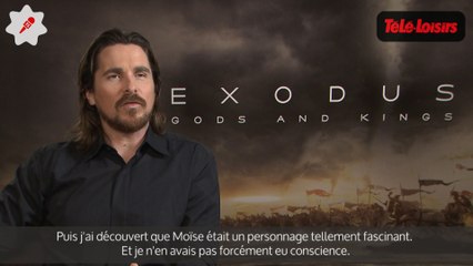 Christian Bale incarne Moïse dans le film Exodus : Gods And Kings