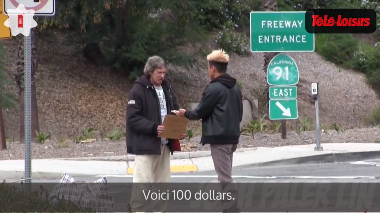 Regardez ce que ce SDF va faire avec cet argent... le Zapping web