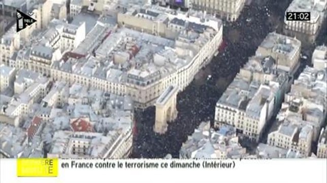 Marche républicaine : 4 millions de manifestants