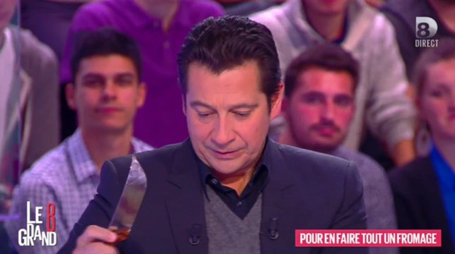 Le Grand 8 : Un couteau à la main, Laurent Gerra se moque de l'affaire Nabilla