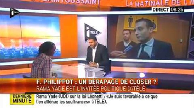 Une de Closer avec Florian Philippot, la réaction de Rama Yade