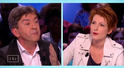 Échange tendu entre Jean-Luc Mélenchon et Natacha Polony dans Le Grand Journal