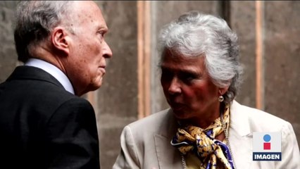 Olga Sánchez y Alejandro Gertz se sentaron juntos en informe de López Obrador