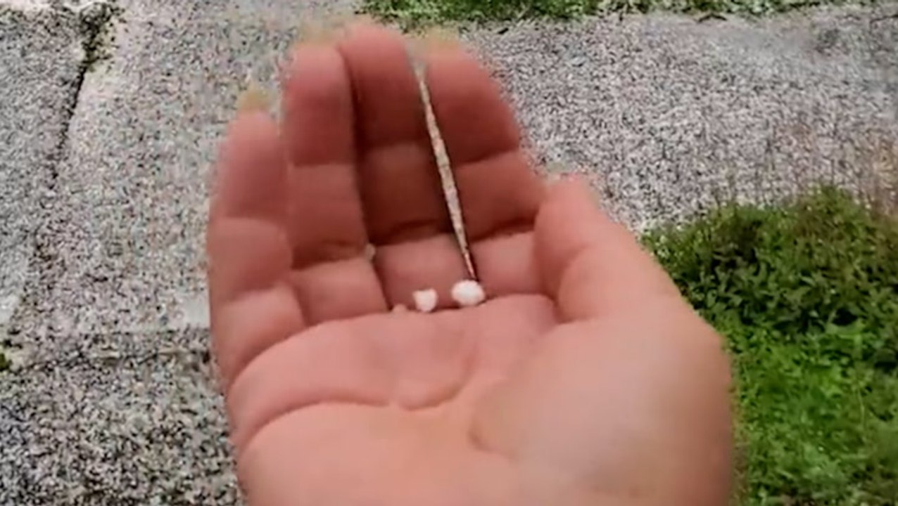A day after snow, Portland gets hit by April hail