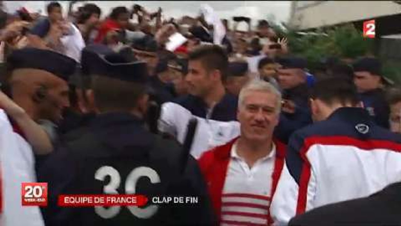 Coupe du monde 2014 : Les Bleus très bien accueillis pour leur retour en France