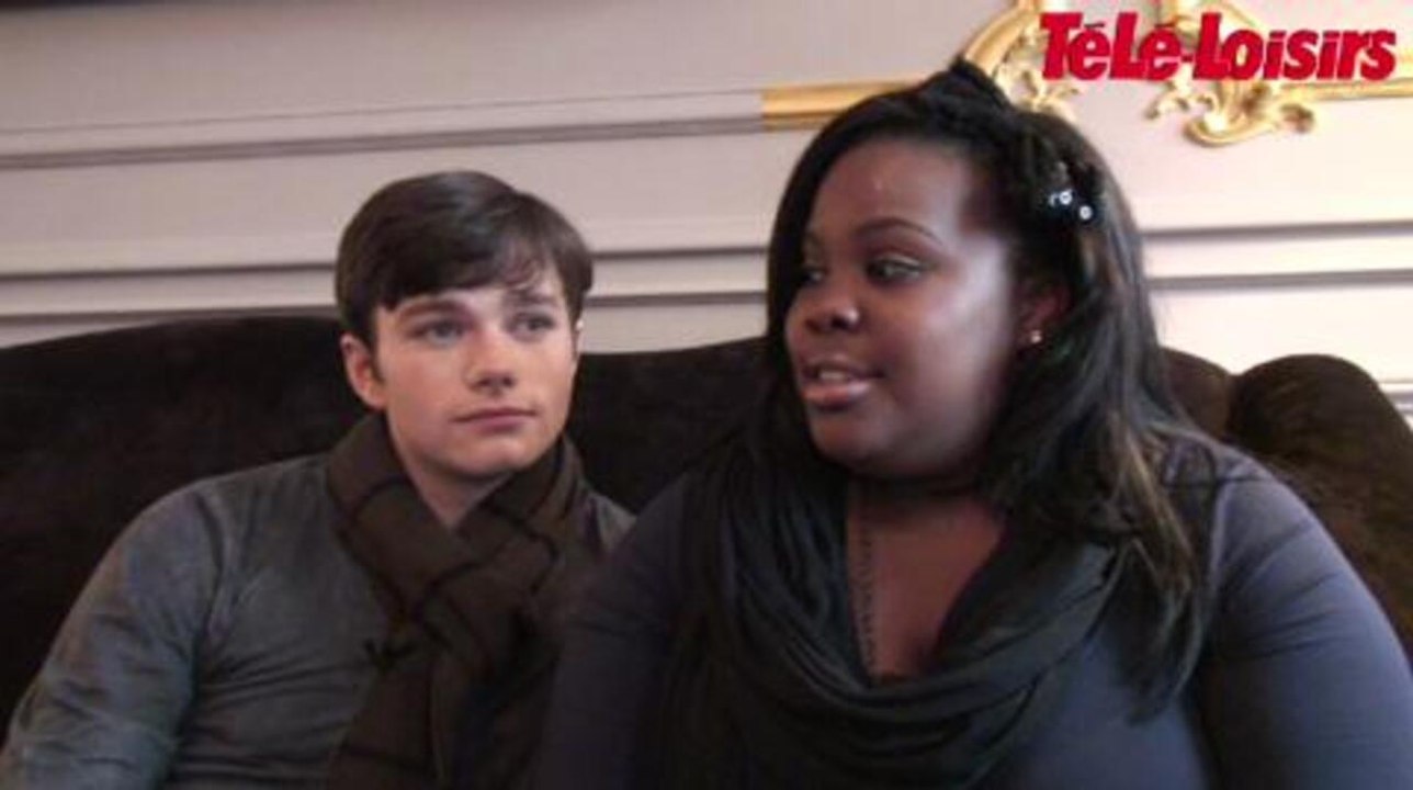 Chris Colfer et Amber Riley (Glee) : interview