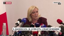 L'écart se resserre entre Emmanuel Macron et Marine Le Pen