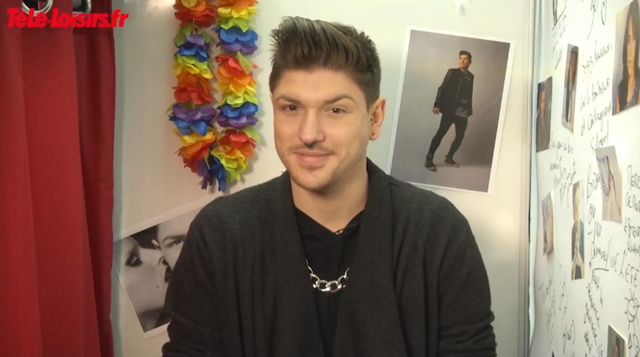 La Boîte à Photos de Télé-Loisirs : Quentin Mosimann imite Nikos Aliagas