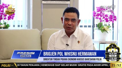 Live Dialog Bersama Dirtipideksus Bareskrim Polri Terkait Update Tersangka Baru Binomo
