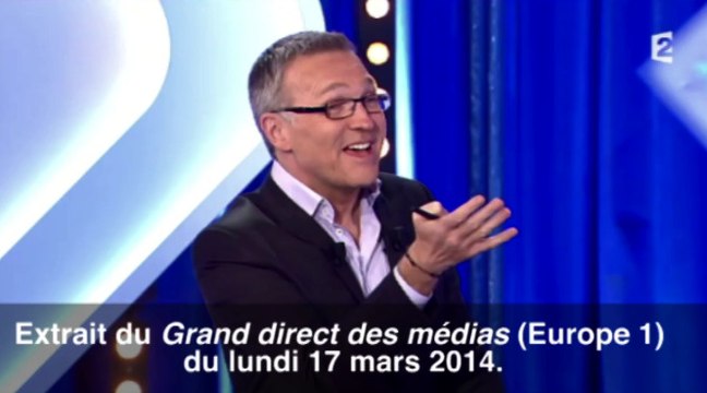 Laurent Ruquier évoque l'avenir (incertain) d'Aymeric Caron dans On n'est pas couché