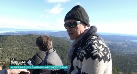 Vincent Lagaf en campagne pour les municipales