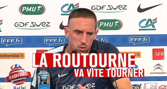 La routourne va vite tourner : la phrase de Franck Ribéry qui fait le buzz