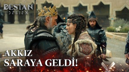 Akkız, Alpagu Han'ın kollarına düşüyor!- Destan 19. Bölüm