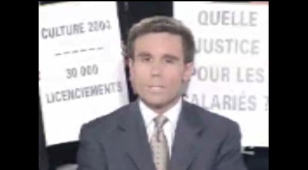 Le 20 heures de France 2 déjà perturbé par les intermittents en novembre 2003