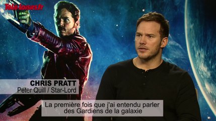 Interview de l'equipe du film les Gardiens de la galaxie