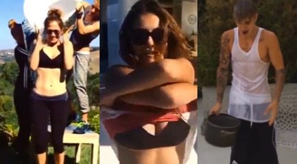 Ice Bucket Challenge compilation (Cristiano Ronaldo, Jennifer Lopez, Justin Bieber...)