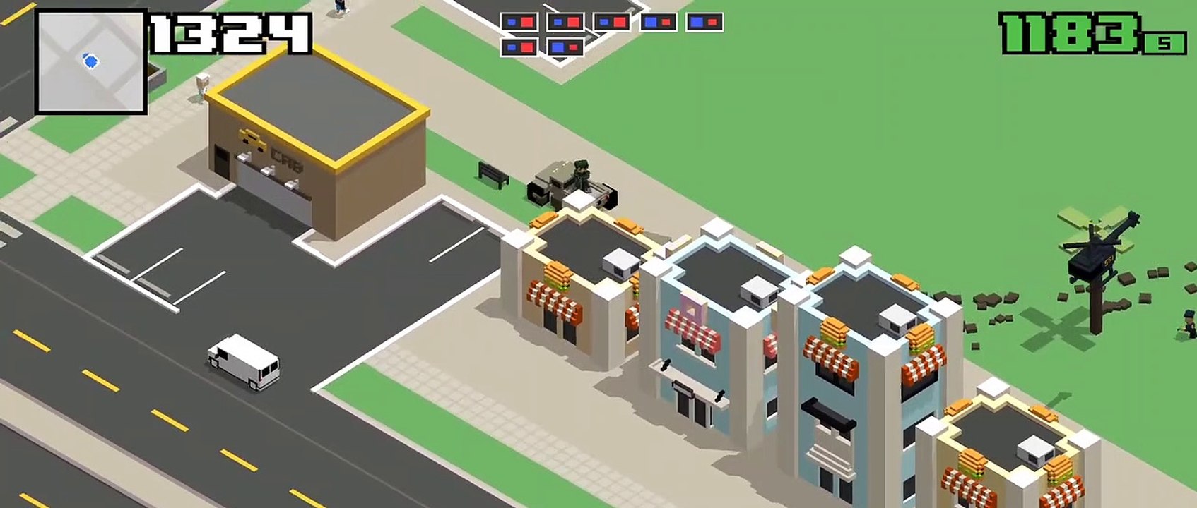 Smashy Road: Wanted 2 | why is this getting hard | Classic Mode