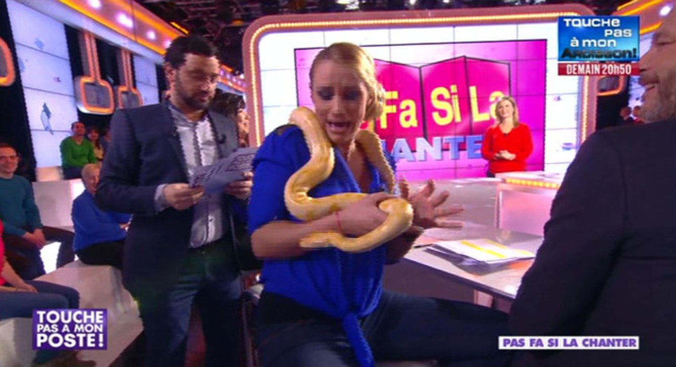 Elodie Gossuin : Sa terrible rencontre avec un serpent sur le plateau de Touche pas à mon poste