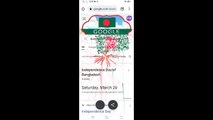 Google fact.  Independence Day of Bangladesh Holiday event.