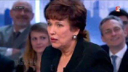 Le coup de gueule de Roselyne Bachelot dans Des paroles et des actes